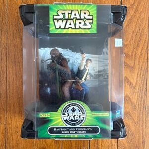NEW STAR WARS Death Star Escape Silver Anniversary Hans Solo Chewbacca